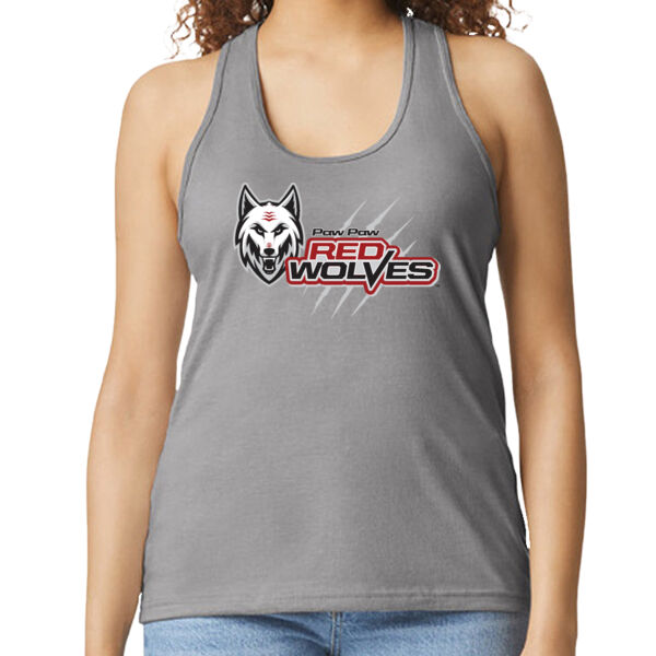 Softstyle® Women’s CVC Racerback Tank Thumbnail