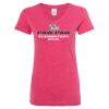 Women’s Glitter V-Neck T-Shirt Thumbnail