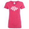 Women’s Glitter V-Neck T-Shirt Thumbnail